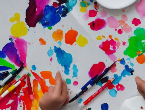 Porcelænstusch til børn: Sådan kan du inddrage dine børn i kunstprojekter